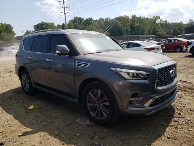 JN8AZ2NFXL9703421 - 2020 INFINITI QX80 LUXE GRAY photo 4