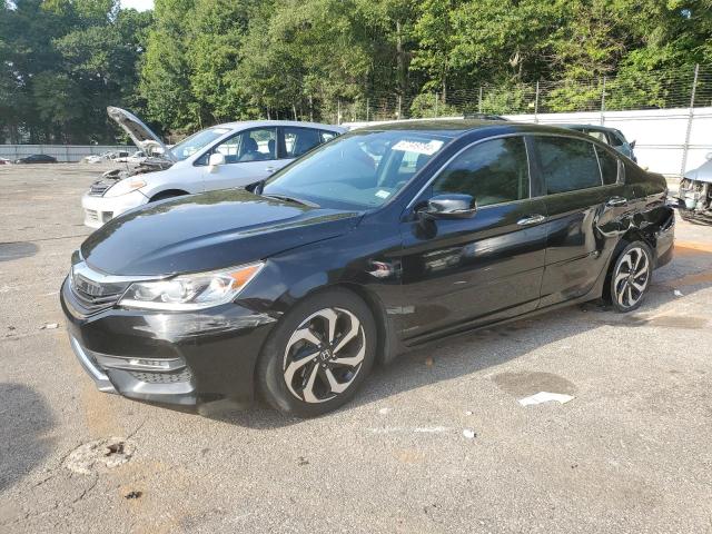 1HGCR2F81GA073637 - 2016 HONDA ACCORD EXL BLACK photo 1