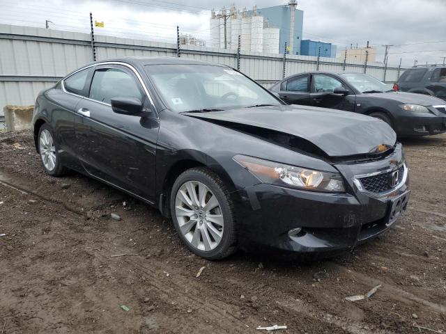 1HGCS22848A007594 - 2008 HONDA ACCORD EXL BLACK photo 4