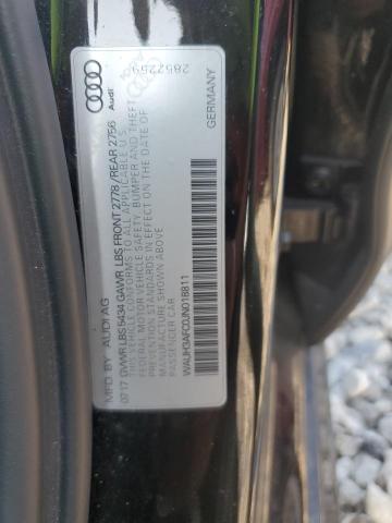 WAUH3AFC0JN018811 - 2018 AUDI A6 PRESTIGE 黑色 照片 12