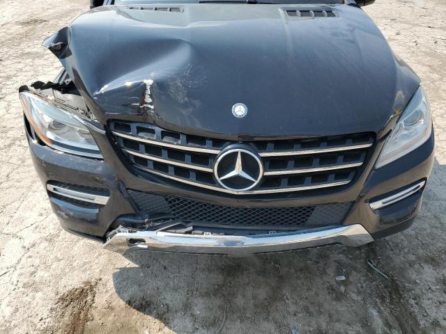 4JGDA5HB5CA089978 - 2012 MERCEDES-BENZ ML 350 4MATIC BLACK photo 12