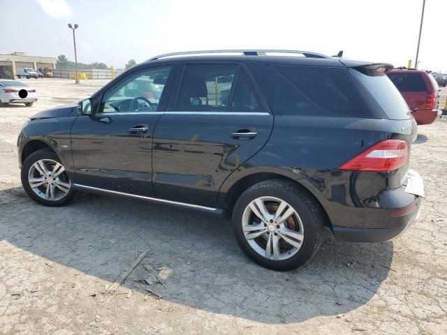 4JGDA5HB5CA089978 - 2012 MERCEDES-BENZ ML 350 4MATIC BLACK photo 2