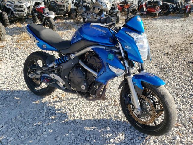 JKAEREC199DA29884 - 2009 KAWASAKI ER650 C BLUE photo 1