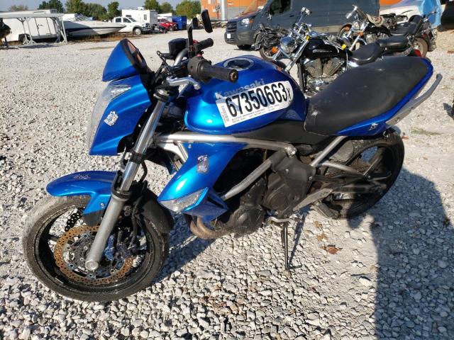 JKAEREC199DA29884 - 2009 KAWASAKI ER650 C BLUE photo 2