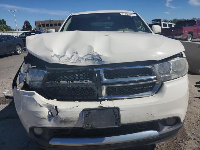 1C4RDJDG4CC100579 - 2012 DODGE DURANGO CREW WHITE photo 5