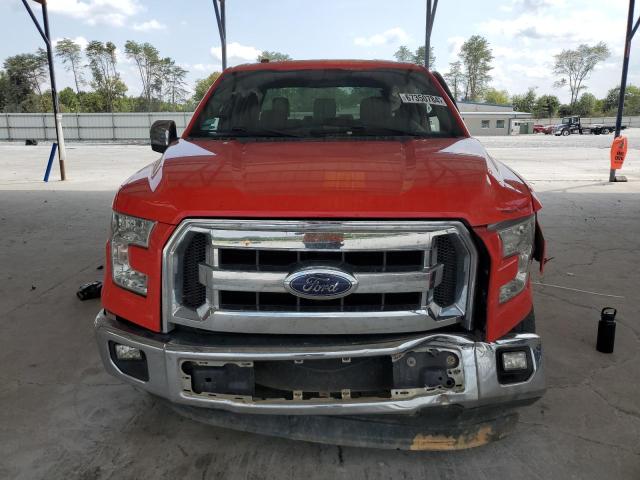 1FTEW1CFXGKD80750 - 2016 FORD F150 SUPERCREW RED photo 5