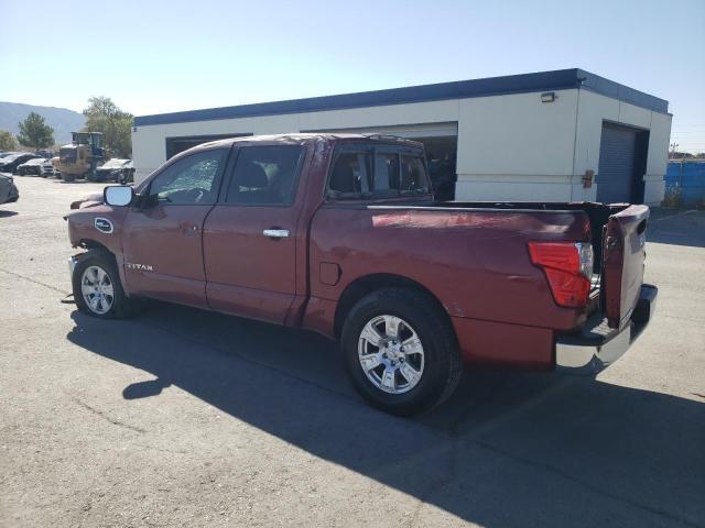 1N6AA1EK8HN545747 - 2017 NISSAN TITAN S RED photo 2