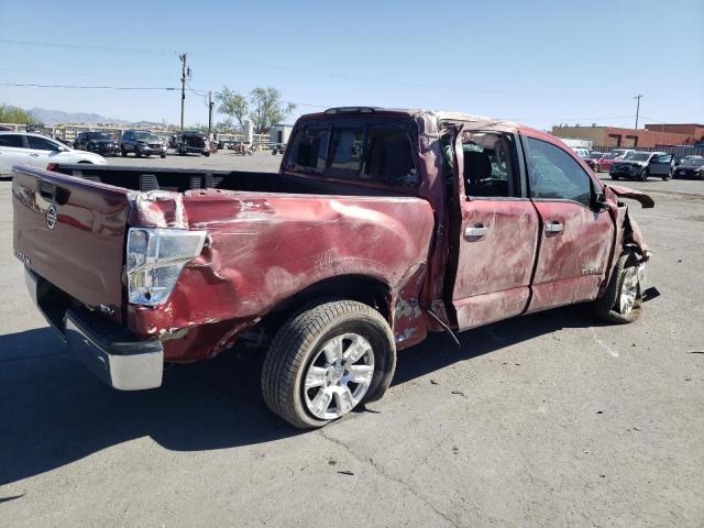 1N6AA1EK8HN545747 - 2017 NISSAN TITAN S RED photo 3