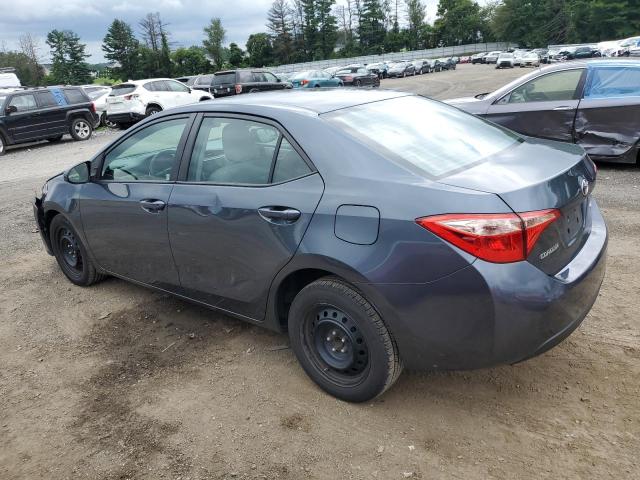 2T1BURHE0KC211967 - 2019 TOYOTA COROLLA L BLUE photo 2