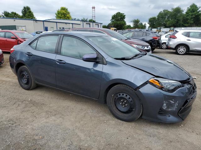 2T1BURHE0KC211967 - 2019 TOYOTA COROLLA L BLUE photo 4