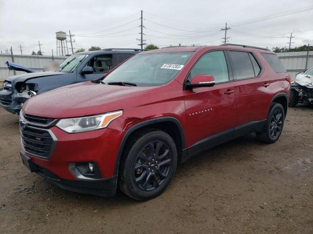 1GNEVJKW5LJ160623 - 2020 CHEVROLET TRAVERSE RS MAROON photo 1