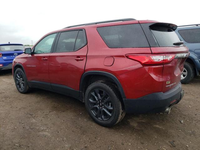 1GNEVJKW5LJ160623 - 2020 CHEVROLET TRAVERSE RS MAROON photo 2