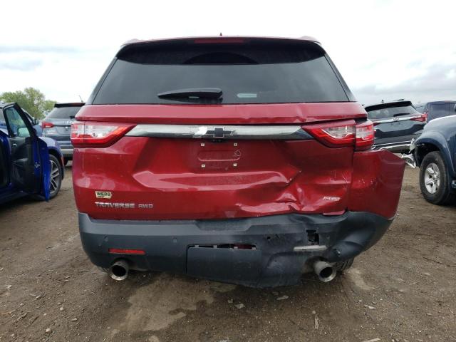 1GNEVJKW5LJ160623 - 2020 CHEVROLET TRAVERSE RS MAROON photo 6