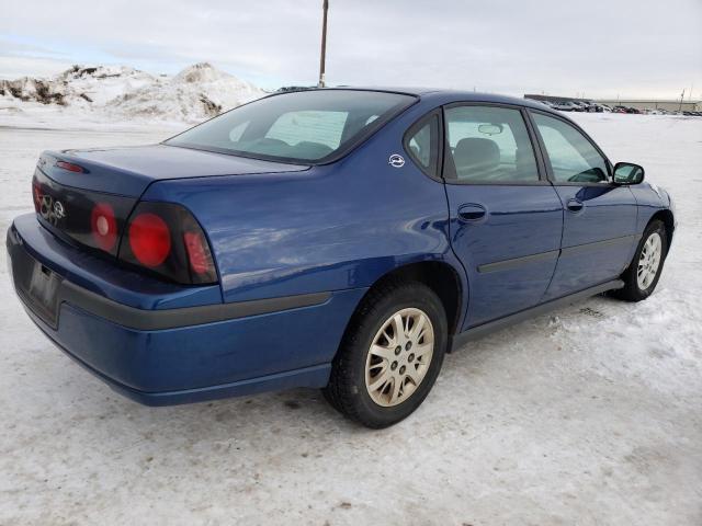 2G1WF52E759364937 - 2005 CHEVROLET IMPALA BLUE photo 3