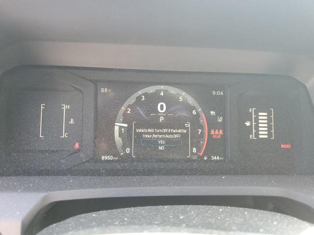 3TMLB5JN6SM121114 - 2025 TOYOTA TACOMA DOUBLE CAB Արծաթագույն լուսանկար 9