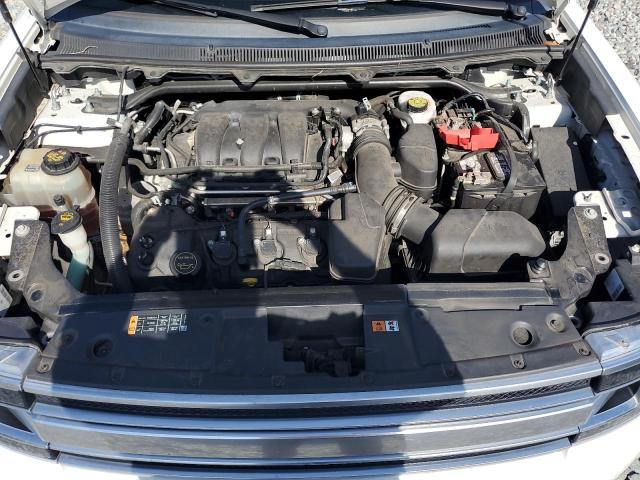 2FMGK5D81KBA35567 - 2019 FORD FLEX LIMITED 白色 照片 12