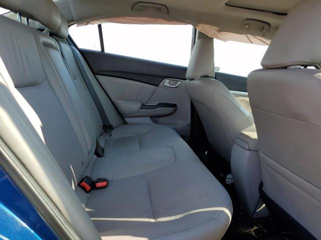 19XFB2F93EE082293 - 2014 HONDA CIVIC EXL 蓝色 照片 10