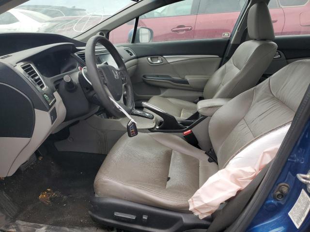 19XFB2F93EE082293 - 2014 HONDA CIVIC EXL 蓝色 照片 7