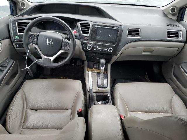 19XFB2F93EE082293 - 2014 HONDA CIVIC EXL 蓝色 照片 8