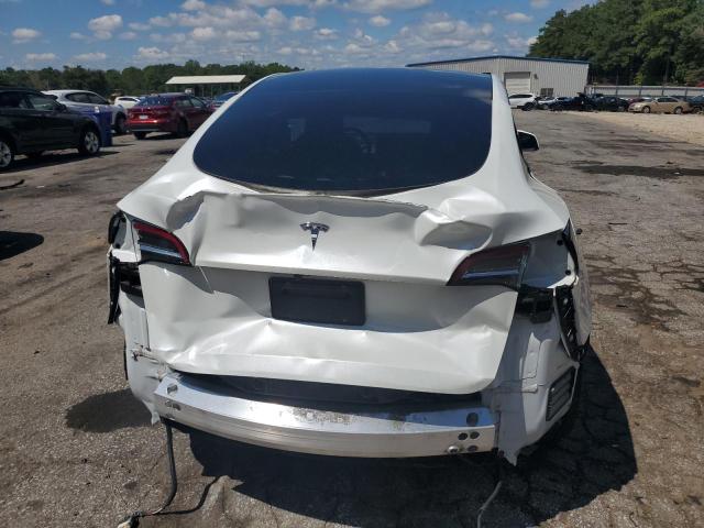 5YJYGDED8MF112974 - 2021 TESLA MODEL Y WHITE photo 6