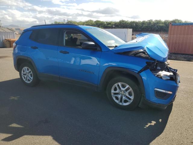 3C4NJCAB6JT181534 - 2018 JEEP COMPASS SPORT BLUE photo 4