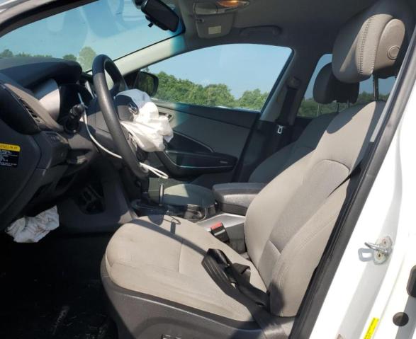 5NMZUDLB0JH096259 - 2018 HYUNDAI SANTA FE S 白色 照片 7