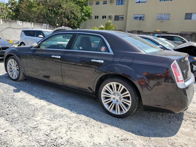 2C3CCAPT9CH228996 - 2012 CHRYSLER 300C LUXURY BROWN photo 2