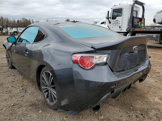 JF1ZCAB11D1610375 - 2013 SUBARU BRZ 2.0 PREMIUM GRAY photo 2