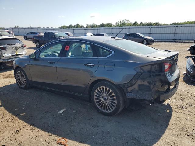 3FA6P0K99FR269520 - 2015 FORD FUSION TITANIUM GRAY photo 2
