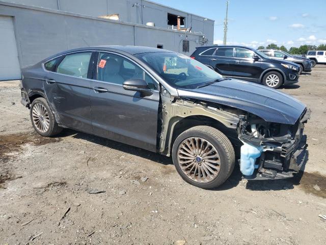3FA6P0K99FR269520 - 2015 FORD FUSION TITANIUM GRAY photo 4