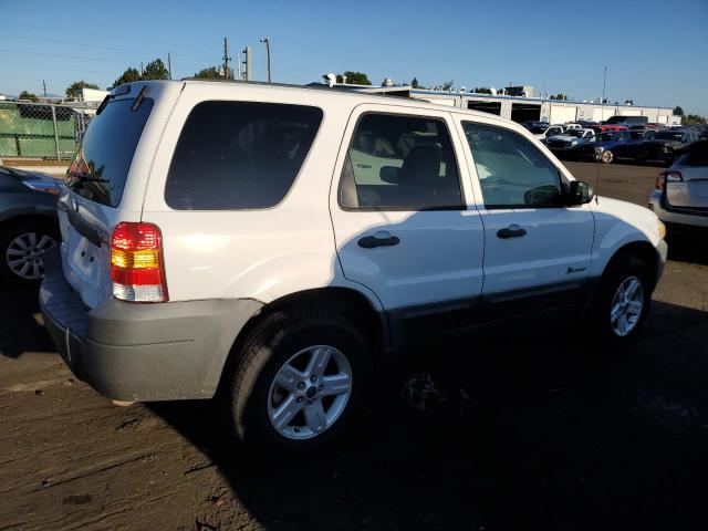 1FMYU96H46KD11707 - 2006 FORD ESCAPE HEV WHITE photo 3