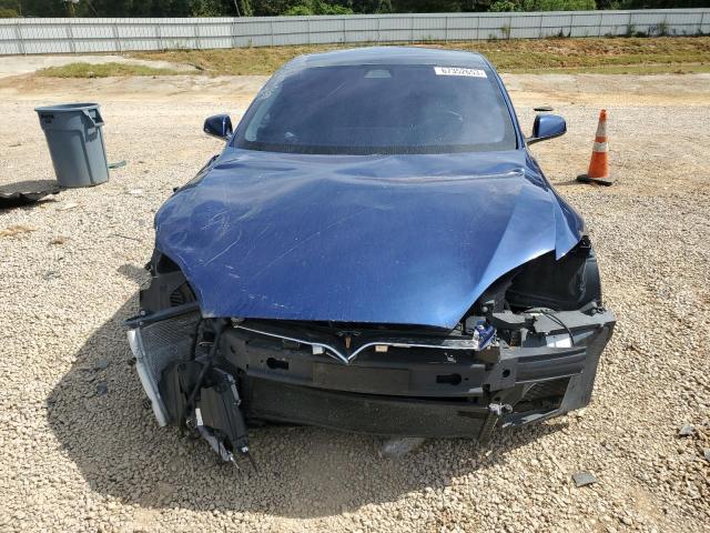5YJSA1E23HF200809 - 2017 TESLA MODEL S Կապույտ լուսանկար 5
