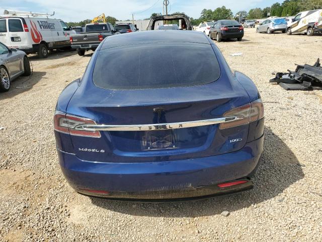 5YJSA1E23HF200809 - 2017 TESLA MODEL S Կապույտ լուսանկար 6