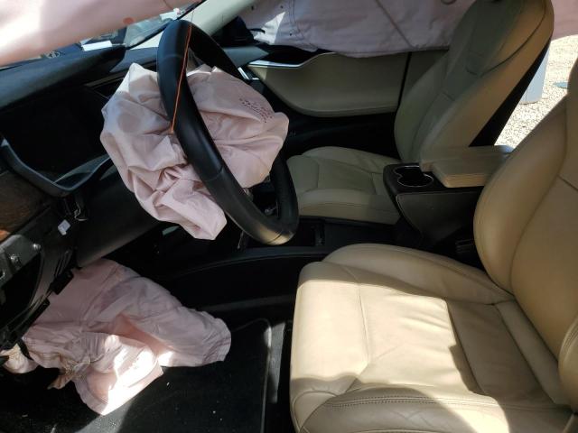 5YJSA1E23HF200809 - 2017 TESLA MODEL S Կապույտ լուսանկար 7