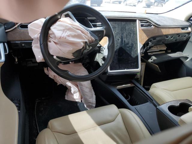 5YJSA1E23HF200809 - 2017 TESLA MODEL S Կապույտ լուսանկար 8