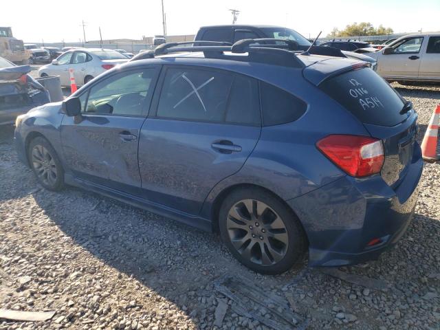 JF1GPAL67DH806110 - 2013 SUBARU IMPREZA SPORT PREMIUM BLUE photo 2