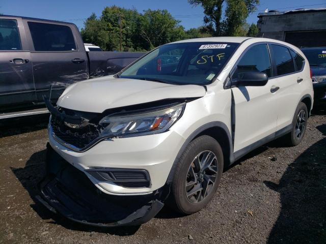 5J6RM4H47GL093743 - 2016 HONDA CR-V SE SILVER photo 1