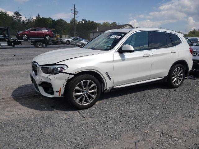 5UXTR9C50KLP89359 - 2019 BMW X3 XDRIVE30I WHITE photo 1