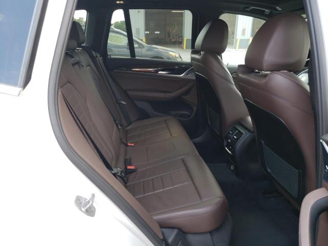 5UXTR9C50KLP89359 - 2019 BMW X3 XDRIVE30I WHITE photo 11