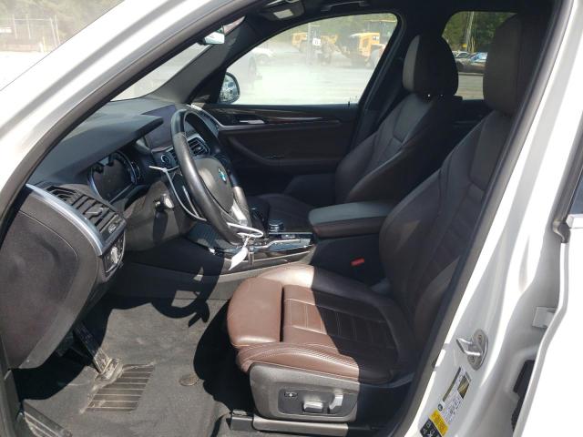 5UXTR9C50KLP89359 - 2019 BMW X3 XDRIVE30I WHITE photo 7