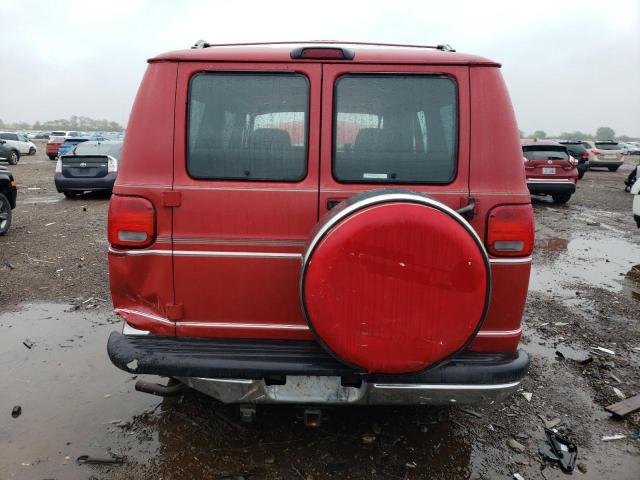 2B6HB21YXTK162190 - 1996 DODGE RAM VAN B2500 RED photo 6