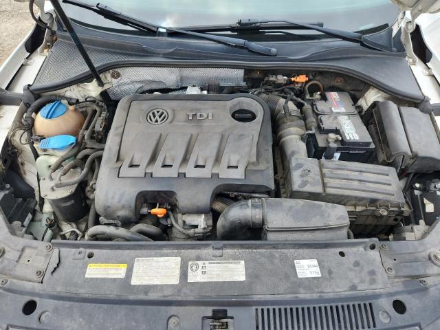 1VWCN7A38DC114586 - 2013 VOLKSWAGEN PASSAT SEL თეთრი ფოტო 11