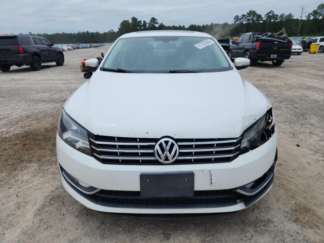 1VWCN7A38DC114586 - 2013 VOLKSWAGEN PASSAT SEL თეთრი ფოტო 5