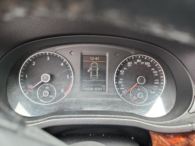 1VWCN7A38DC114586 - 2013 VOLKSWAGEN PASSAT SEL თეთრი ფოტო 9