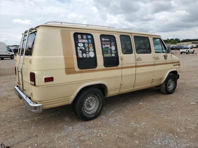 2GDEG25H7F4504256 - 1985 GMC RALLY WAGO G2500 TAN photo 3