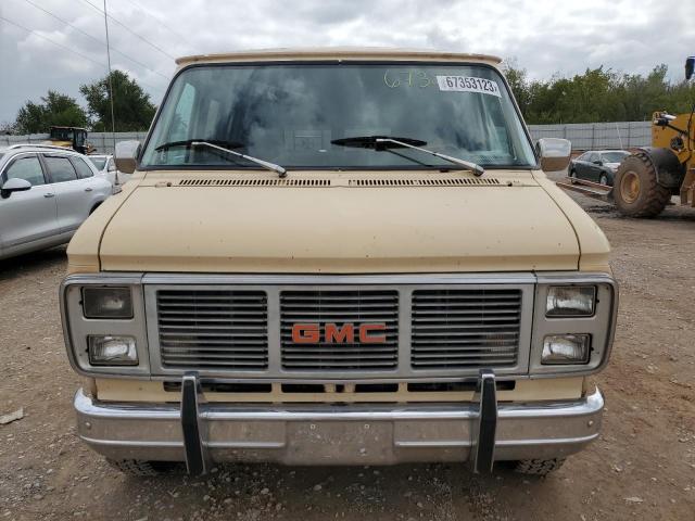 2GDEG25H7F4504256 - 1985 GMC RALLY WAGO G2500 TAN photo 5