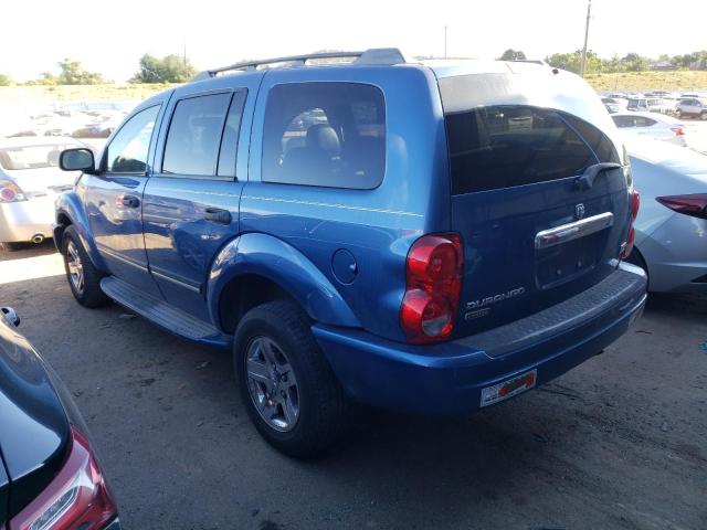 1D4HD58DX4F162199 - 2004 DODGE DURANGO LIMITED BLUE photo 2