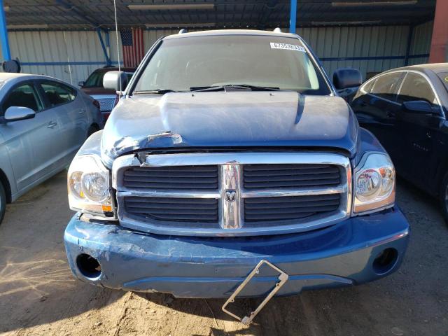 1D4HD58DX4F162199 - 2004 DODGE DURANGO LIMITED BLUE photo 5