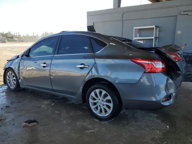 3N1AB7AP4KY444626 - 2019 NISSAN SENTRA S GRAY photo 2