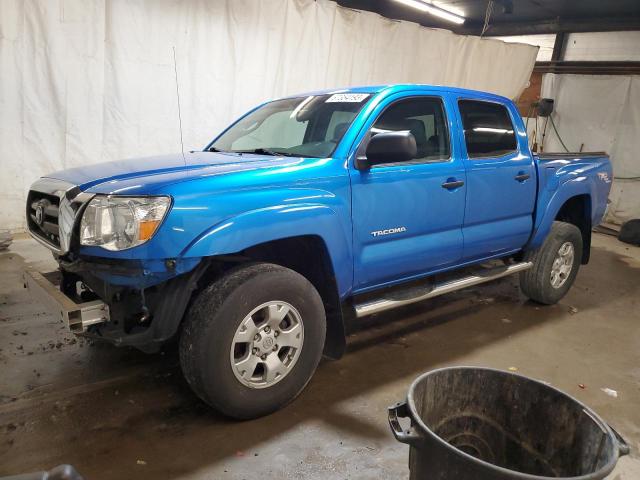 5TEJU62NX8Z522635 - 2008 TOYOTA TACOMA DOUBLE CAB PRERUNNER BLUE photo 1